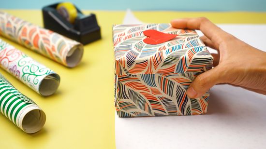 Colorful wrapping paper