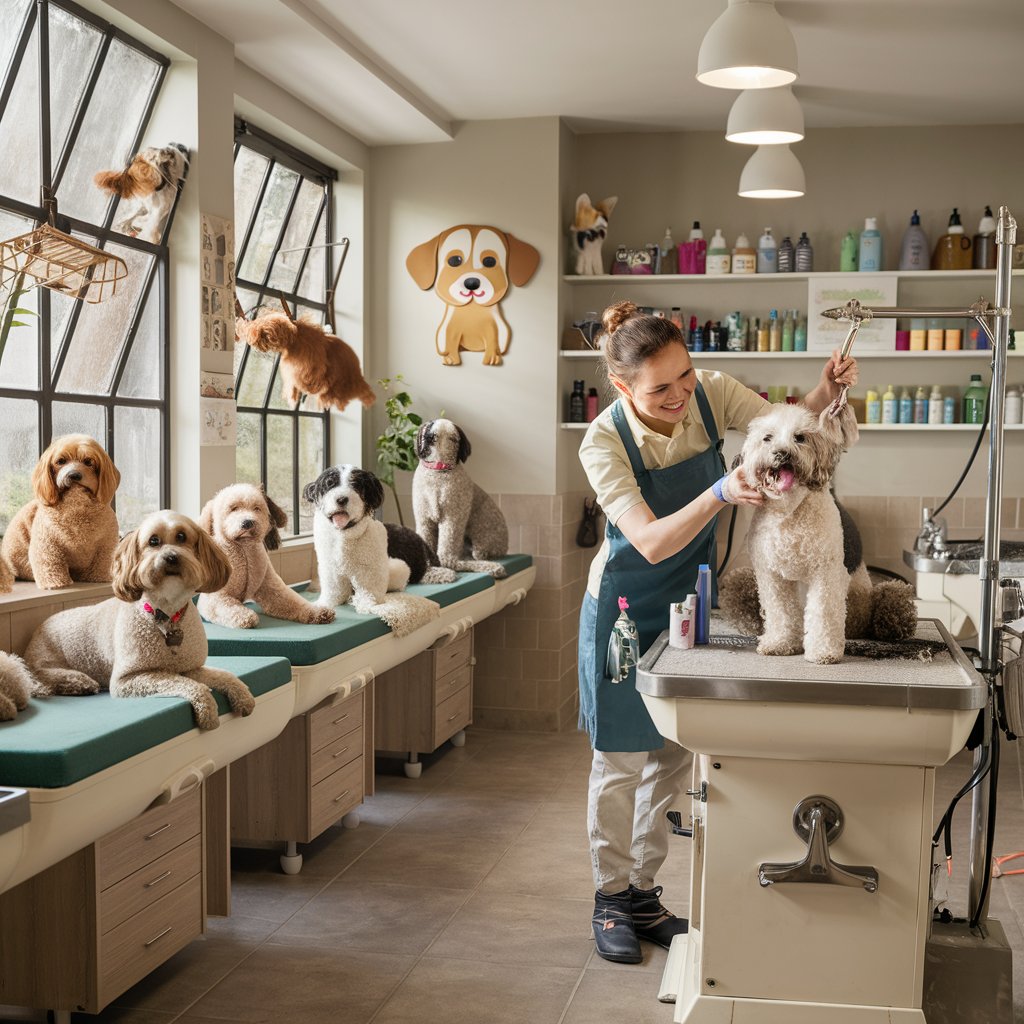 Dog spa