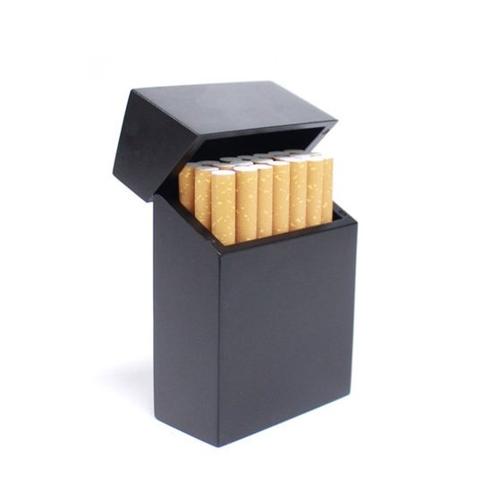 Blank cigarette boxes