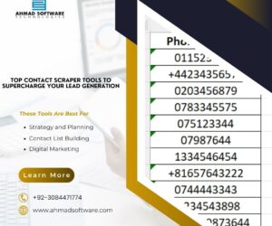 Top 7 Contact Scraping Tools To Extract Contact Information