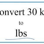 30kg To Lbs