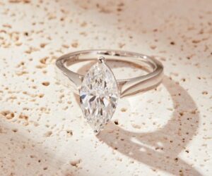 Marquise Diamond Solitaire Rings: A Unique and Elegant Choice