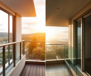 Aluminium Balustrades vs Glass Balustrades: Which is Best for Your Balcony?